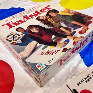 1998 Vintage Twister Game by MB - Classic Colorful Fun